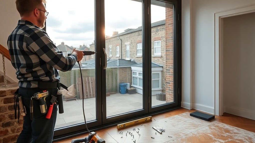 Aluminium Door Installation Banbury