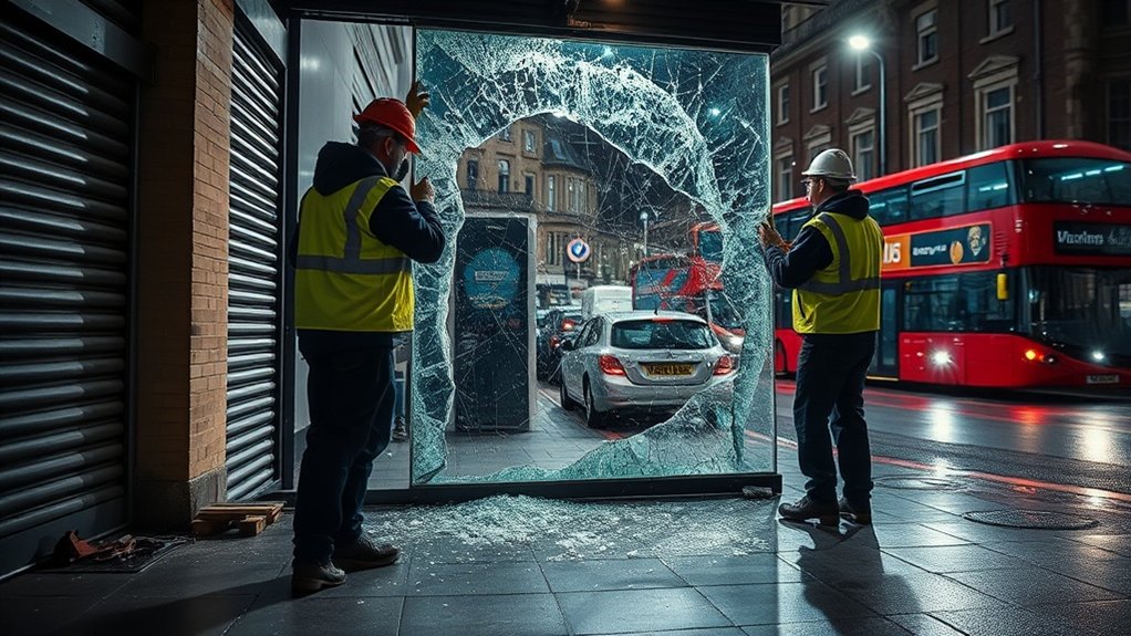 Emergency Shop Front Repair Banbury