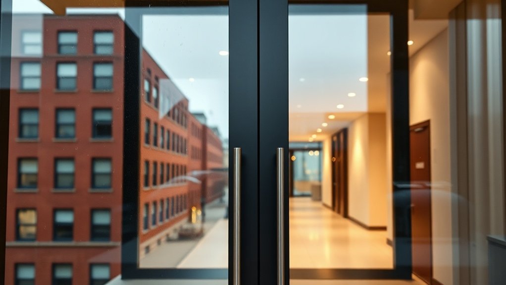 Glass Doors Neithrop