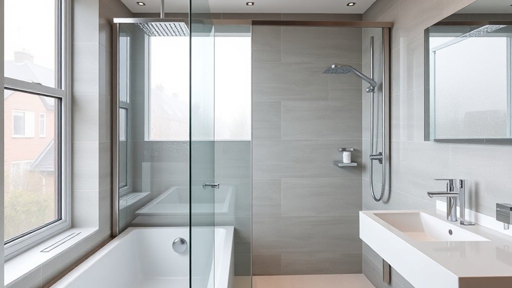 Semi-Frameless Shower Screens Banbury