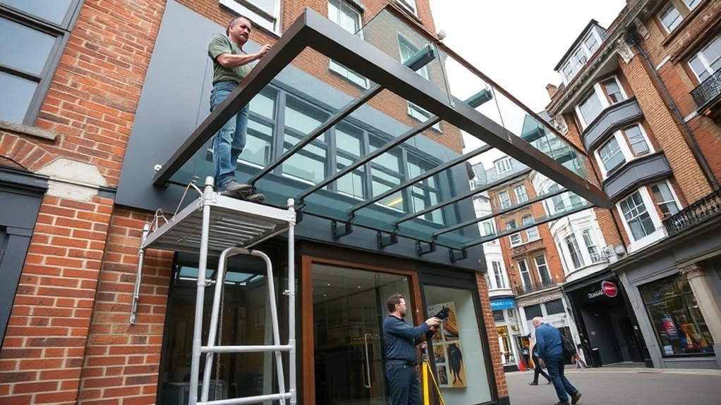Shopfront Canopy Banbury